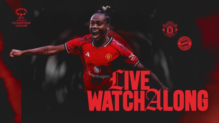 Manchester United v Bayern Munich LIVE Watchalong! UEFA Women’s Champions League