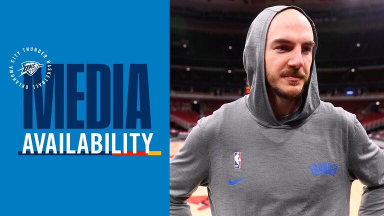 Shootaround Media One on One with Brooks Barnhizer March 3, 2026 OKC Thunder