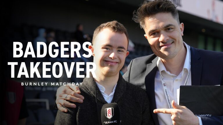 Badgers Takeover Burnley Matchday Behind-The-Scenes