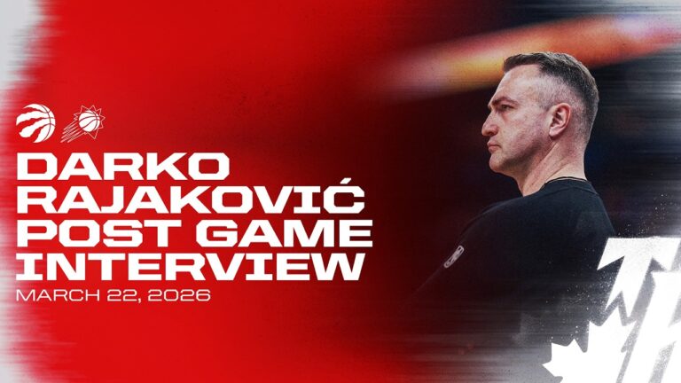 Darko Rajakovic Post Game at Phoenix Suns March 22, 2026