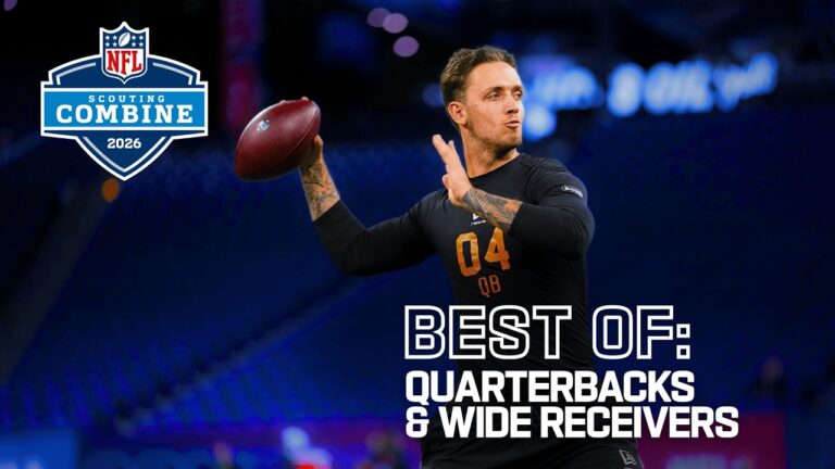 Best of Quarterbacks and Wide Receivers Group 1 2026 NFL Scouting Combine