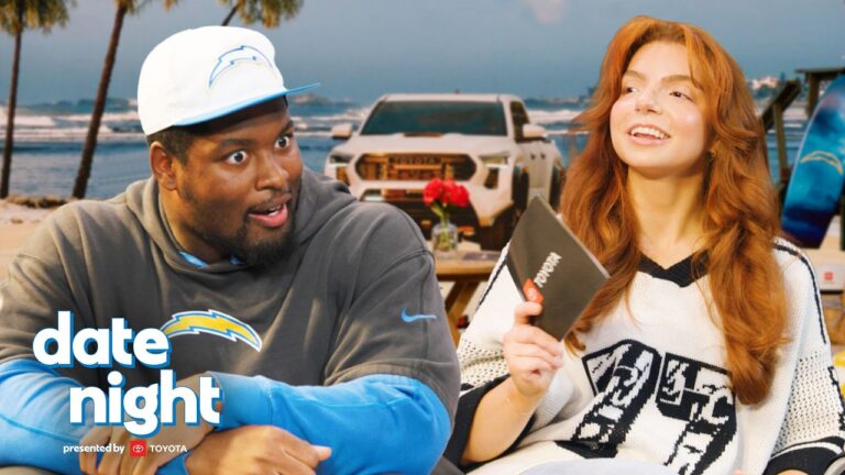 NFL Player Zion Johnson & Hailey Take A Couples Quiz LA Chargers