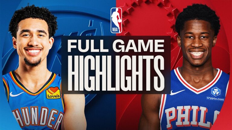 THUNDER at 76ERS FULL GAME HIGHLIGHTS March 23, 2026