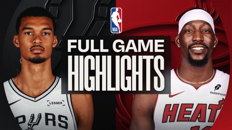 SPURS at HEAT FULL GAME HIGHLIGHTS March 23, 2026