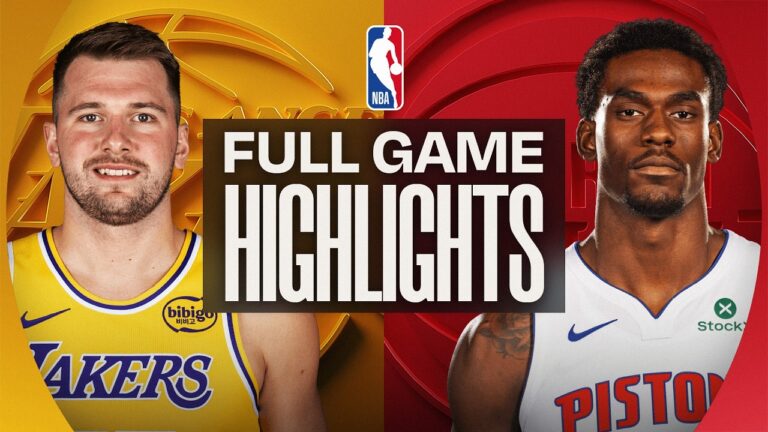 LAKERS at PISTONS FULL GAME HIGHLIGHTS March 23, 2026