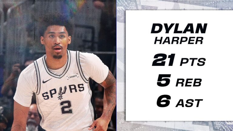 Dylan Harper’s Efficient Scoring Night vs. Miami: 21 PTS, 6 AST, 5 REB