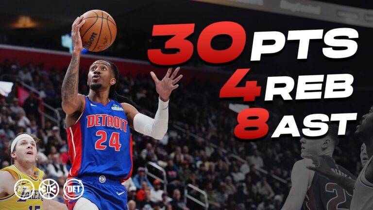 DANISS WITH THE CAREER HIGH HIGHLIGHTS nba pistons