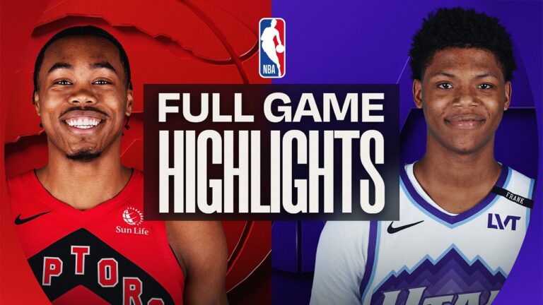 RAPTORS at JAZZ FULL GAME HIGHLIGHTS March 23, 2026
