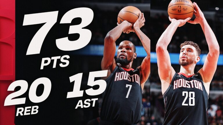 KD (40 PTS) & Şengün (33 PTS) Were Cooking vs Bulls March 23, 2026