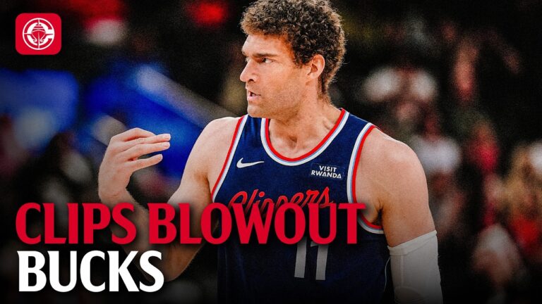 Clippers Blowout Bucks Highlights