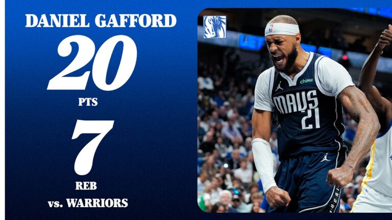 Daniel Gafford (20 PTS 7 REB) vs. Golden State Warriors March 23, 2026