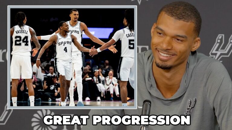 Victor Wembanyama on the NBA’s Ongoing MVP Debate and Spurs Winning the Southwest Division Title