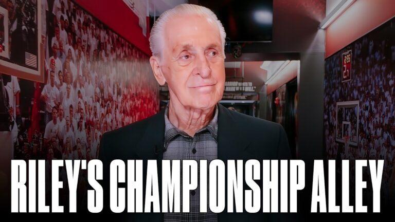 THIS Is What ‘Championship Alley’ Means To Pat Riley