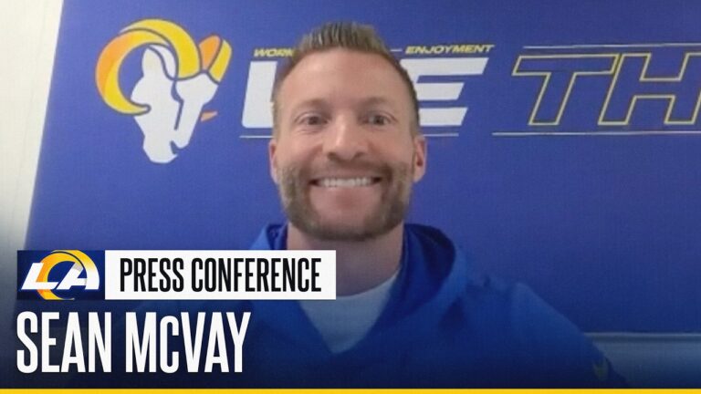 Sean McVay On Davante Adams’ Future, Structuring His Coaching Staff & Approach To Free Agency