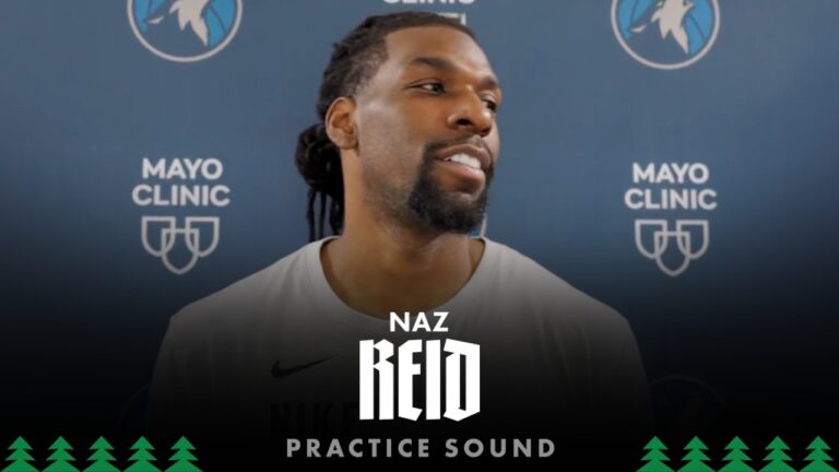 Im Not Too Worrisome About Making Shots. Naz Reid Practice Sound 03.24.26