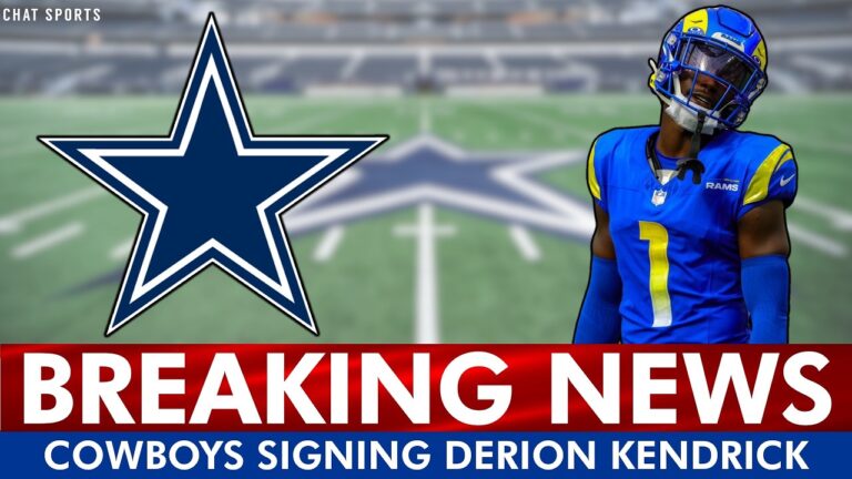JUST IN Cowboys Signing CB Derion Kendrick In 2026 NFL Free Agency Cowboys News