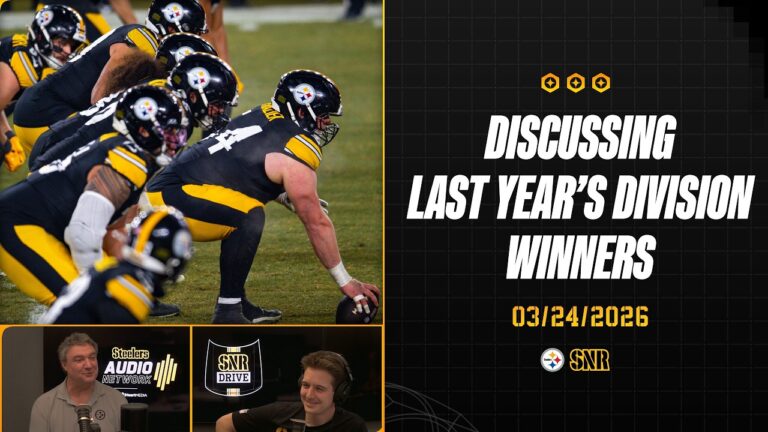 Discussing Last Year’s Division Winners SNR Drive (Mar.24) Pittsburgh Steelers