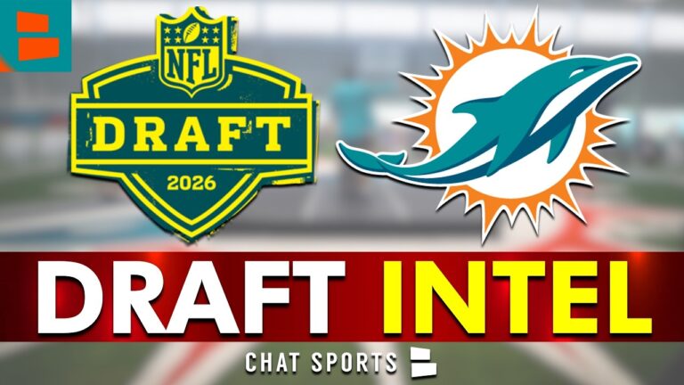 Miami Dolphins NFL Draft IntelTop Dolphins Draft Targets REVEALED?!?!