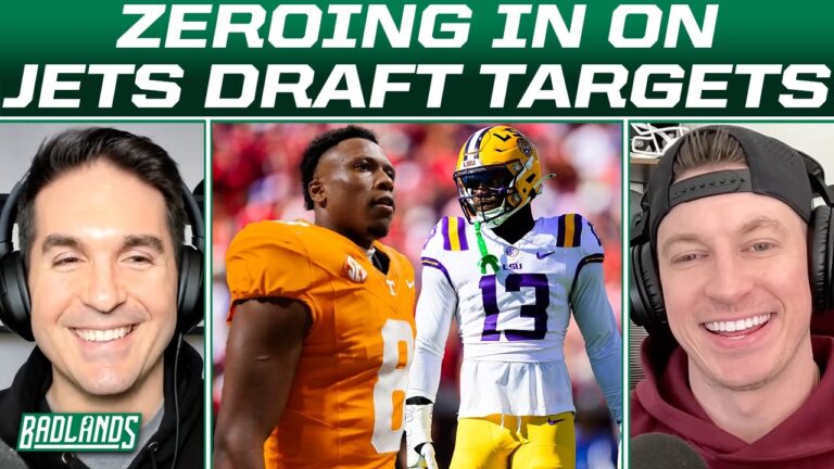 New York Jets 2026 NFLDraft Strategy & Targets PREDICTIONS (FULL BADLANDS)