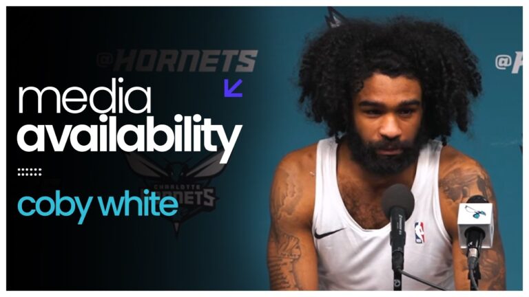 Hornets vs Kings: Coby White Postgame Media Availability 3 24 2026