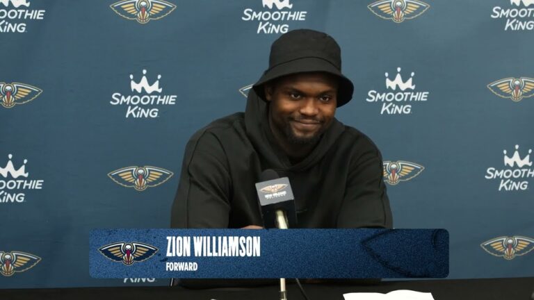 Zion Williamson Pelicans-Knicks Postgame Interview 3 24 26