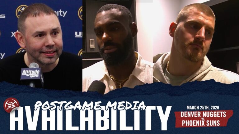 ALL Denver Nuggets Postgame Media vs. PHX