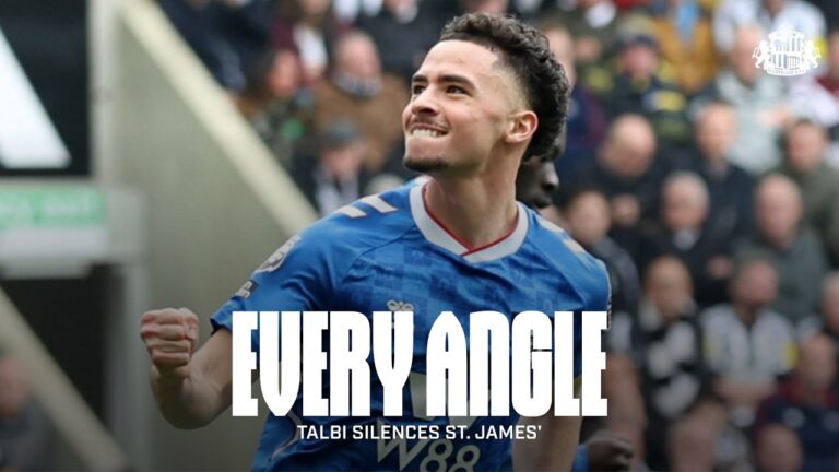 Every Angle Talbi Strikes At St James’ Newcastle United 1-2 Sunderland AFC