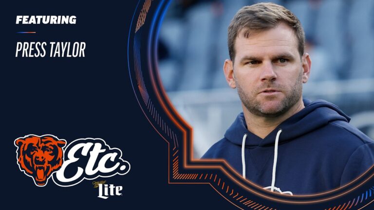 Press Taylor on his new role, Bears offense in 2026 Bears, etc. Podcast