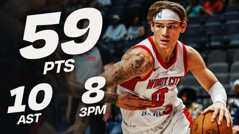 Mac McClung MAKES G League HISTORY With CAREER-HIGH 59 PTS