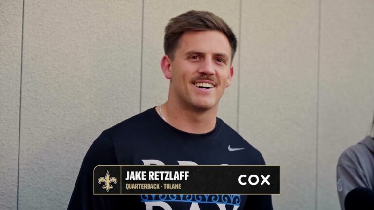 Jake Retzlaff on prep for NFL Draft Tulane Pro Day 2026