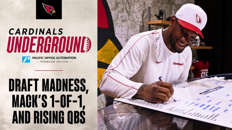 Cardinals Underground – Draft Madness, Mack Wilsons 1-of-1, And Rising QBs