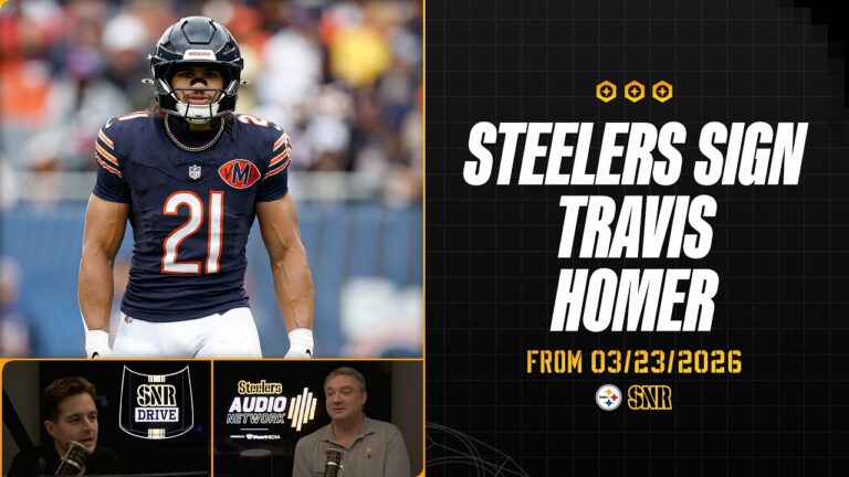 Why the Steelers Signed RB Travis Homer SNR Drive Pittsburgh Steelers