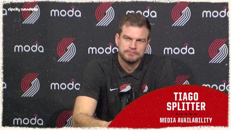 Tiago Splitter Pregame Media Availability Portland Trail Blazers vs Milwaukee Bucks Mar 25, 2026
