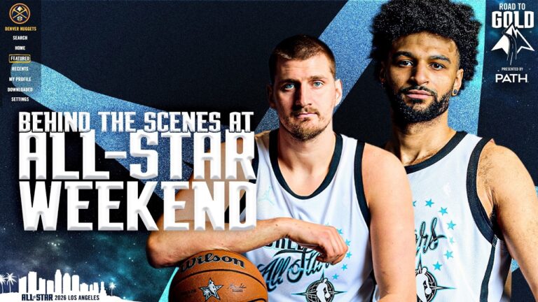 All-Star Weekend Like You’ve NEVER Seen Nikola Jokić & Jamal Murray