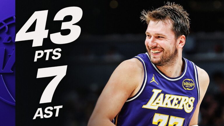 Luka Dončić’s (43 PTS) COOKS in Hot Scoring Stretch March 25, 2026