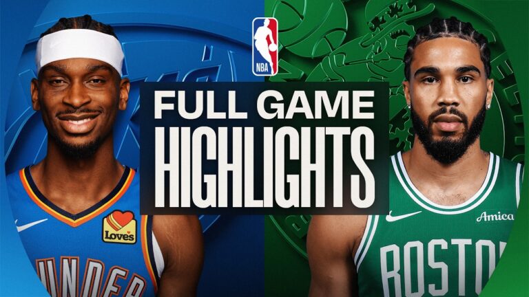 THUNDER at CELTICS FULL GAME HIGHLIGHTS March 25, 2026