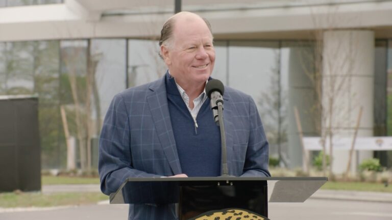Jaguars President Mark Lamping & Mayor Donna Deegan Unveil Jaguars’ New Business Headquarters