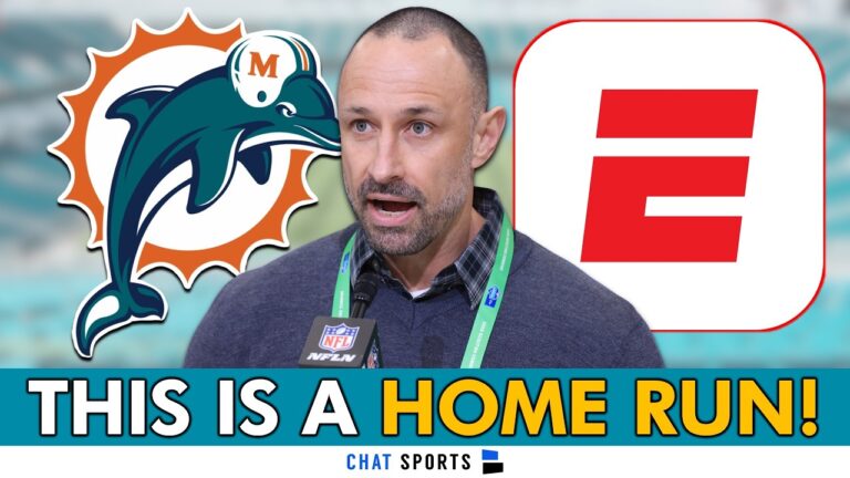 ESPNs 2-Round NFL Mock Draft Would Be A HOME RUN For The Miami Dolphins!