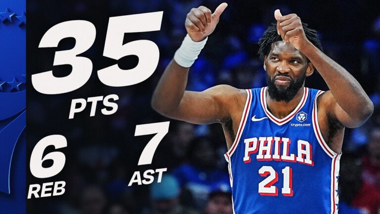 Joel Embiid (35 PTS) Flourishes in Return March 25, 2026