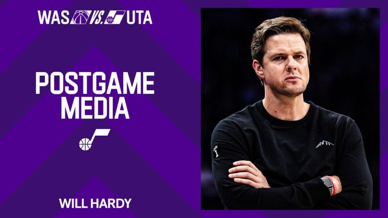 The guys hung in and fought. Utah Jazz
