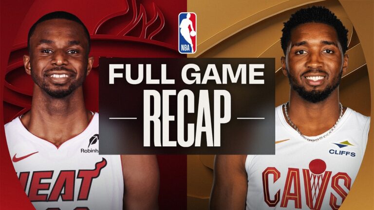 Game Recap: Heat 120, Cavaliers 103