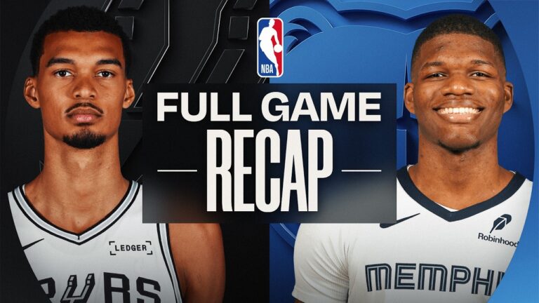 Game Recap: Spurs 123, Grizzlies 98