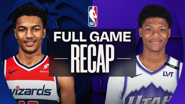 Game Recap: Wizards 133, Jazz 110