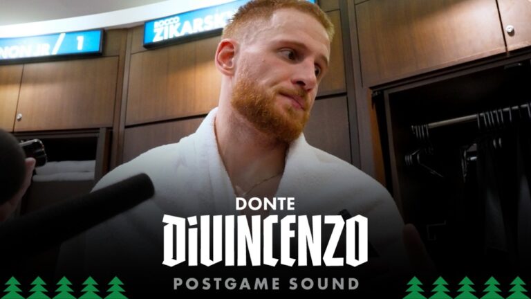 We Never Got Our Head Down. Donte Divincenzo Postgame Sound 3.25.26