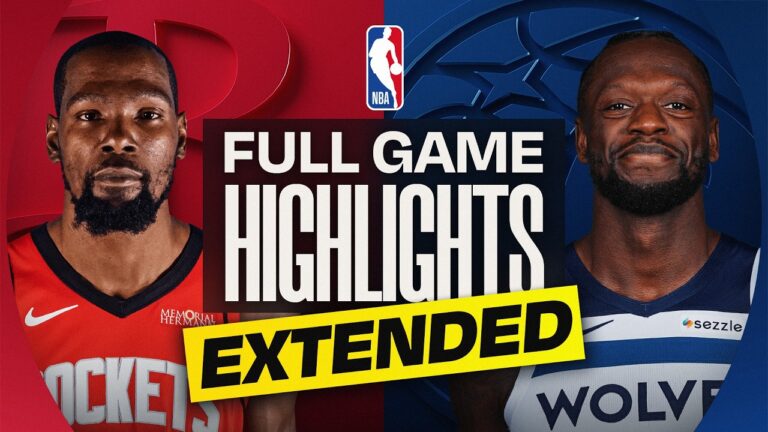 EXTENDED: ROCKETS at TIMBERWOLVES FULL GAME HIGHLIGHTS March 25, 2026