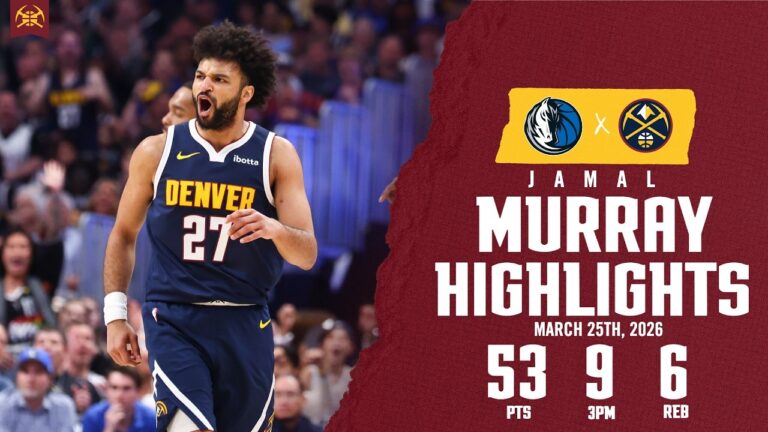 Jamal Murray GOES OFF FOR 53 POINTS Denver Nuggets Highlights