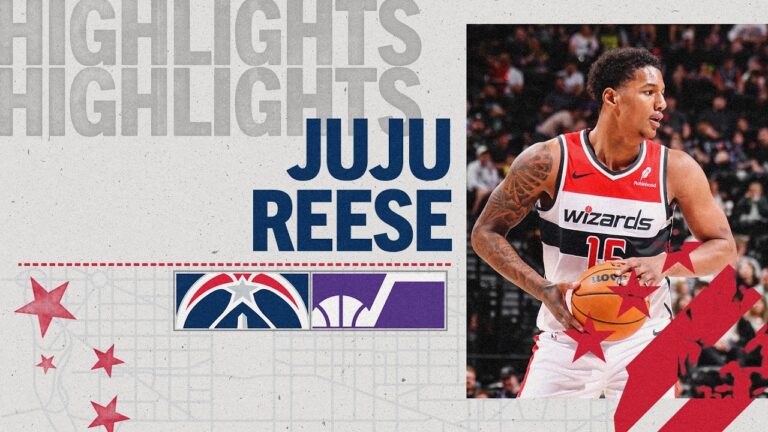 Highlights: Juju Reese Scores Career-High 26 Points at Utah Jazz 03.25.26