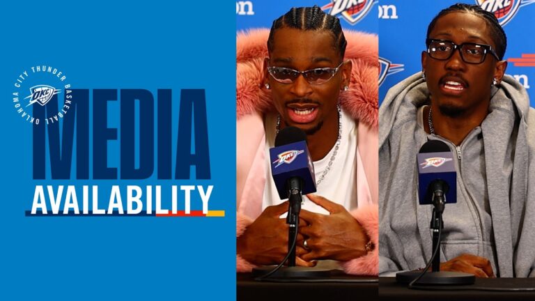 Shai Gilgeous-Alexander and Jalen Williams Postgame Media March 25, 2026
