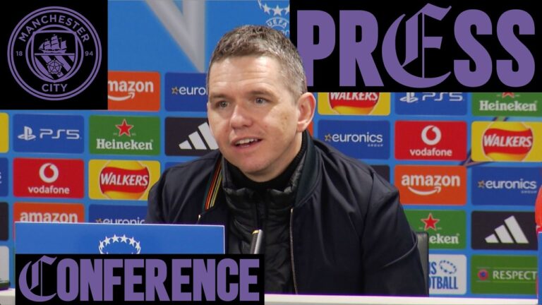 Marc Skinner Pre-Man City Press Conference