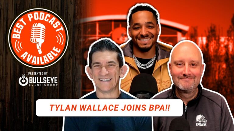 Newest Browns WR Tylan Wallace Joins BPA Best Podcast Available 3.26.26